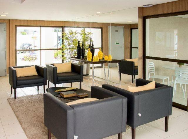 Apt Alto Padrao Todo Mobiliado E Decorado Em Cond. Fechado Apartment Maceio  Bagian luar foto